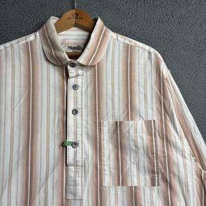 The Old Frontier Clothing Co Shirt Long Sleeve 1/2 Button Up Men's 2XL USA Made